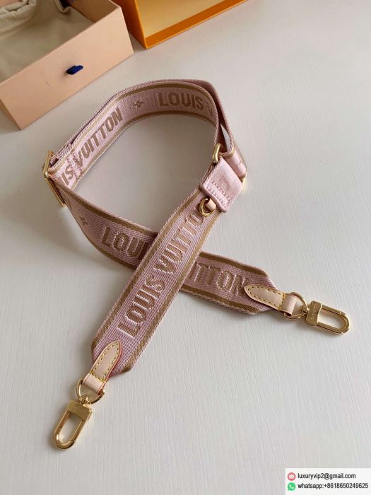 LV Pink Shoulder Straps