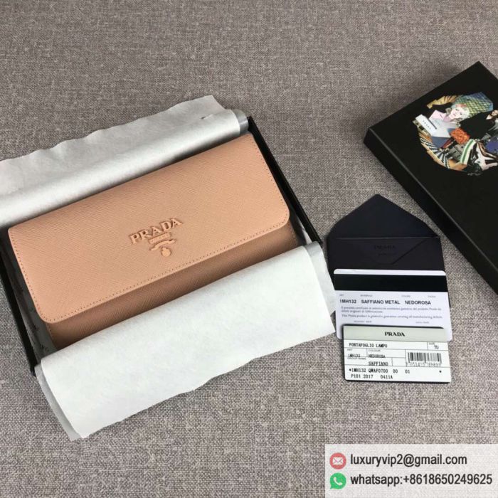 Prada Leather flap 1MH132 Wallets