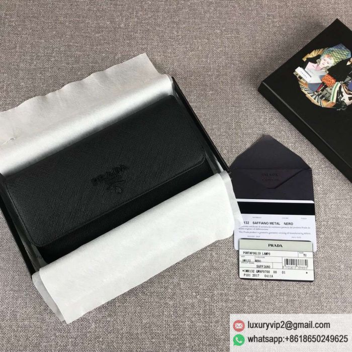 Prada Leather flap 1MH132 Wallets