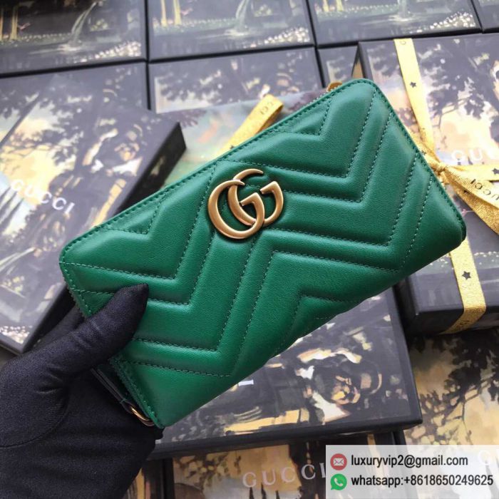 Gucci GG Marmont Zipper 443123 Wallets