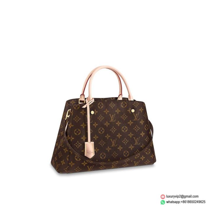 LV M41056 Montaigne BB MM medium Tote Bags