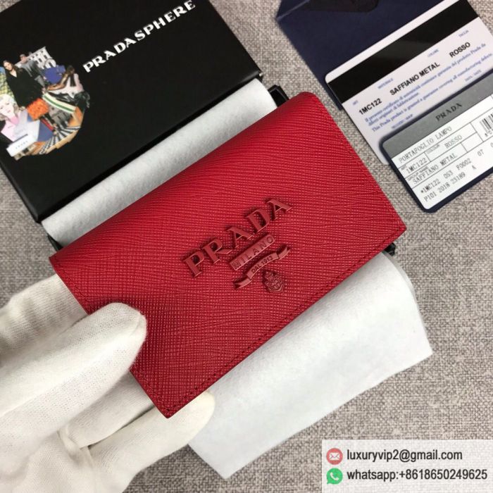 PRADA 1MC122 Card Holders