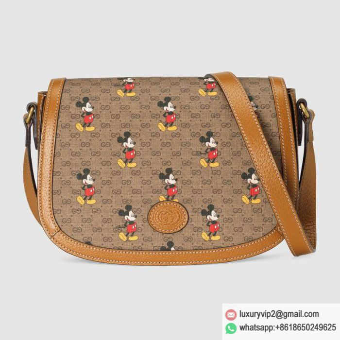 Gucci Disney flap Crossbody saddle 602694 Shoulder Bags