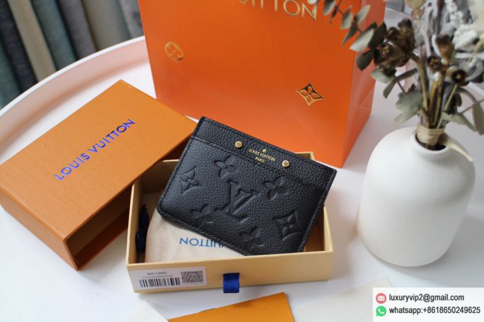 LV Embossed Leather M69171 Card Holder