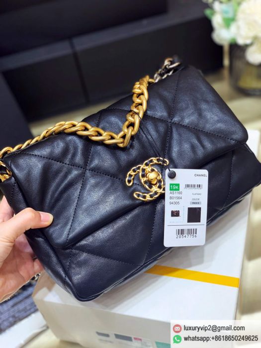 CC 19 bag Small Chain AS1160 Black Shoulder Bags