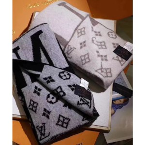 Women's scarf LV2019 AW series pure wool