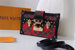 LV small square box ladies shoulder bag