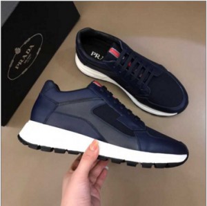 PRADA 2020 early spring new men's blue sneakers