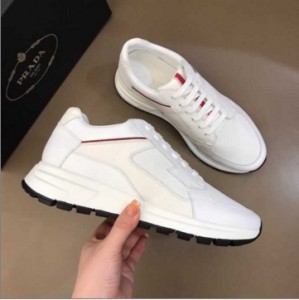 PRADA 2020 early spring new men's white sneakers