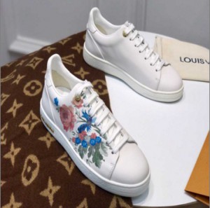 Louis Vuitton leather women's sneakers