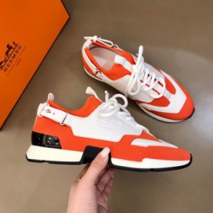 Hermes H calf leather 2020 men's sneakers