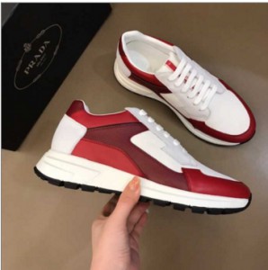 PRADA 2020 early spring new men's color matching sneakers