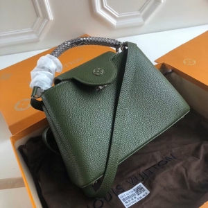 LV ladies hand-held full leather bag