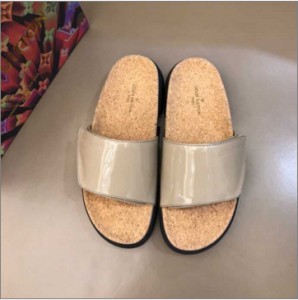 LV Velcro luxury men's summer sandals and slippers