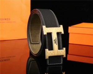 Hermes Classic Men's Belt Top Quality Fish Scale Explosion Belt 38mm