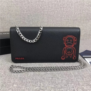 Purchasing class Christmas limited edition series PRADA ladies mini shoulder bag