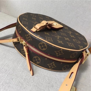 LV boite chapeau souple ladies round box bag