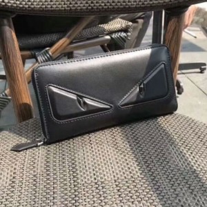 Fendi long men's Zip Wallet