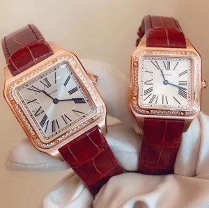 F1 factory new product Cartier Cartier brand new Santos Dumont ladies watch