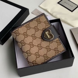 Gucci men's short three-fold Wallet