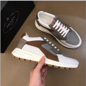 PRADA 2020 early spring new men's color matching sneakers