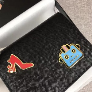 Purchasing-level RADA latest ladies high heels robot style short Wallet