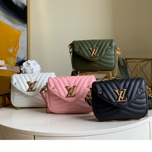 LV lady's diagonal bag