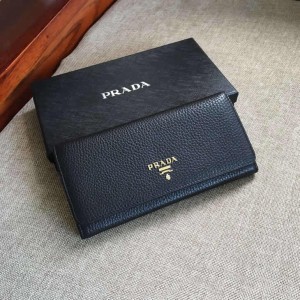 PRADA men's two-fold Wallet