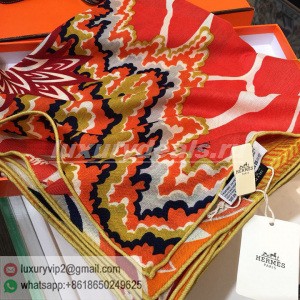 Hermes Three Goddess Cashmere Silk Scarf