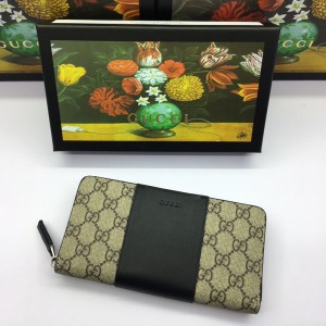 Gucci single Zip counter sync men's Wallet