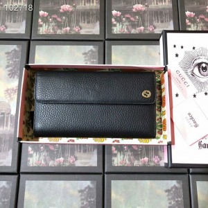 Gucci men's long Zip Wallet