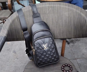 LV men's explosive chest bag