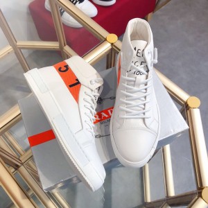 Top luxury brand PRADA 2019 new high-top men's Shoes