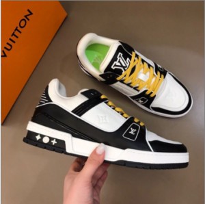 LV 2020 summer new men's TRAINER sneakers