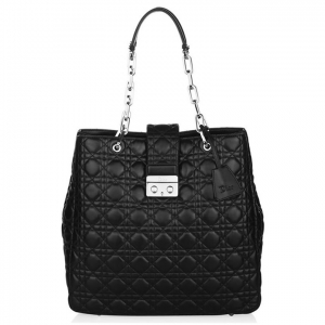 Dior lambskin NEW LOCK series ladies shoulder bag